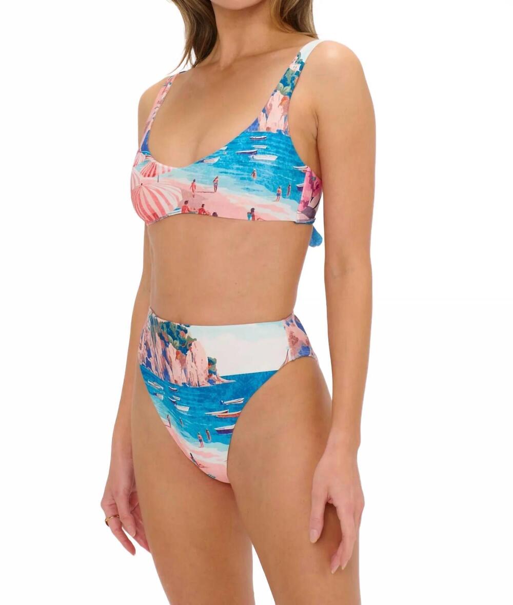 NEW SHOW ME YOUR MUMU sanibel bikini top in oasis beach club
